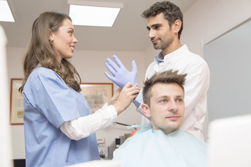 Obraz premium Dental checkup