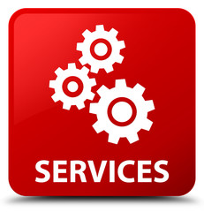 Services (gears icon) red square button