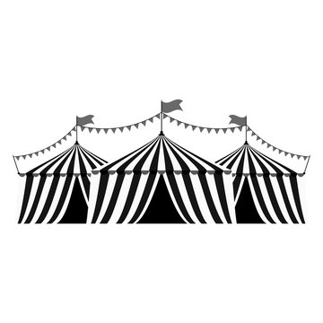 carnival clipart black and white