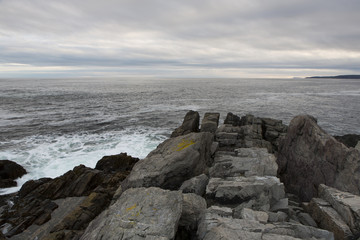 Fototapeta na wymiar Atlantic coastline.