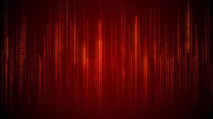 Flowing matrix like background animation - Powered by Adobe