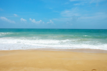 Fototapeta na wymiar Beach at Phuket Thailand.