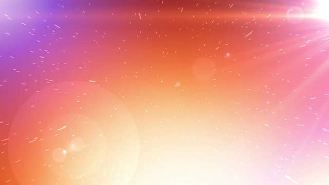 Abstract space journey background animation