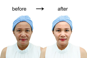 women concept of makeup