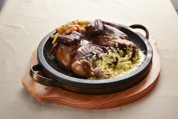 누룽지통닭, nurungji tongdak, crust of overcooked rice