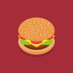 Sandwich isometric style