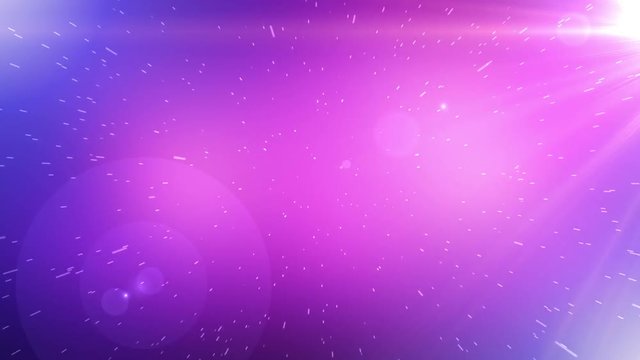Abstract space journey background animation