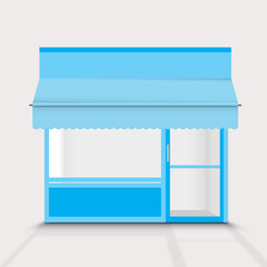 Front of retail store