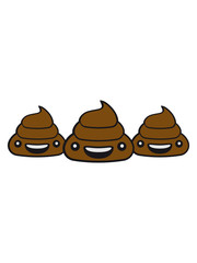 3 team friends group small cute cute excitement kacka shit heap pile facial laughs