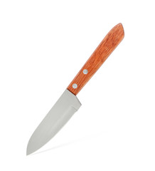 Chef's Knife Isolated on White Background