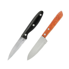 Chef's Knife Isolated on White Background