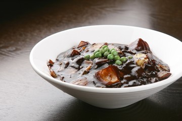 jajangmyeon, black-bean-sauce noodles, 짜장면