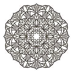 Mandala. Ethnic decorative element.