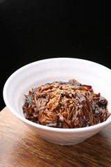 jajangmyeon, black-bean-sauce noodles, 짜장면