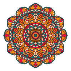 Mandala. Ethnic decorative element.
