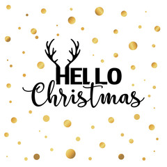 Christmas lights background.