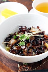 짜장면,jajangmyeon, black-bean-sauce noodles