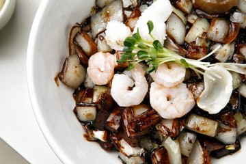 짜장면,jajangmyeon, black-bean-sauce noodles, 해물짜장, seafood jajangmyeon, haemul