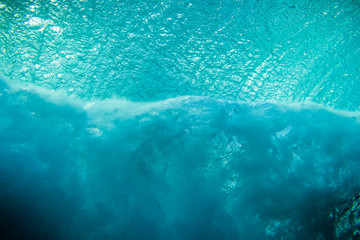 Wave underwater