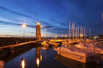 Lighthouse in Desenzano del Garda