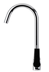 The water tap, faucet for the bathroom and kitchen mixer, isolat