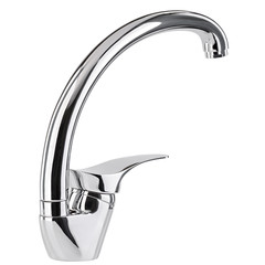The water tap, faucet for the bathroom and kitchen mixer, isolat