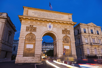 Obraz premium Porte du Peyrou in Montpellier