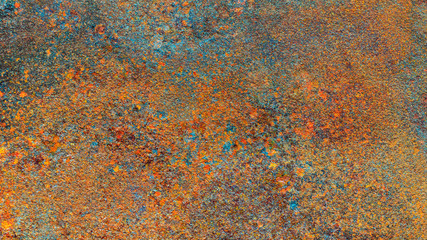 Rusty metal texture, rusty metal background for design with copy space for text or image. Rusty metal is caused by moisture in the air.