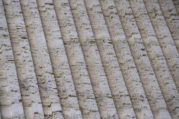 Tuff is a vulcanic stone. Historical buildings in the are made from it.