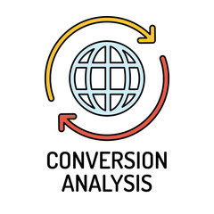 CONVERSION ANALYSIS Line icon