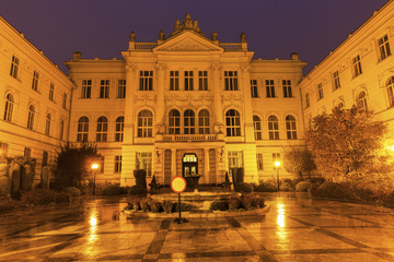 Fototapeta na wymiar Old courthouse in Piotrkow Trybunalski