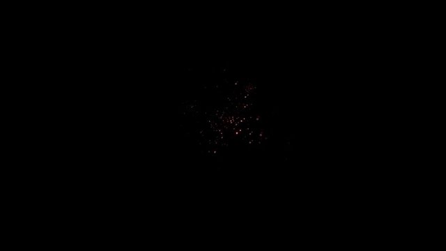Explosion and blasts with particles