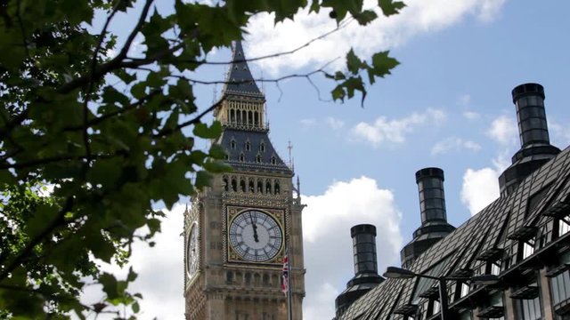 Big Ben clock tower, Westminster, London