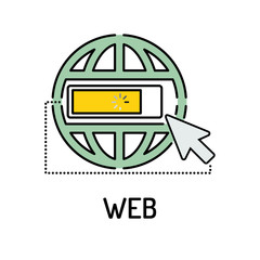 WEB Line icon