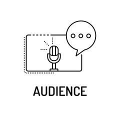 Audience Line Icon