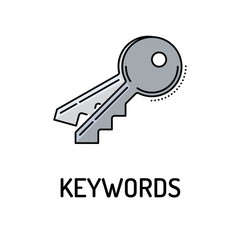 KEYWORDS Line icon