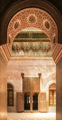Fototapeta na wymiar Telouet Kasbah interior