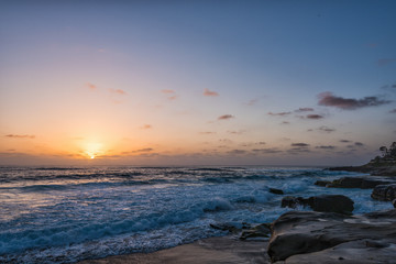 Sunset at Windansea Beach