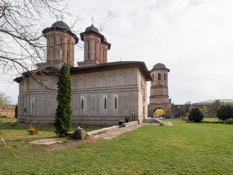 Monastery in Brebu, Prahova, Romania