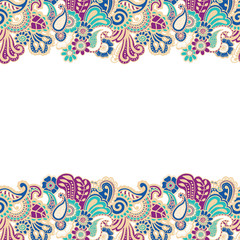 Mehndi horizontal backrtound.