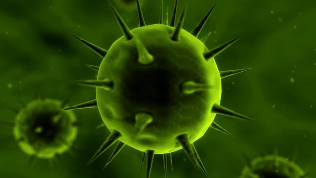 Virus And Bacteria Animation