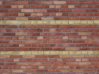 Hintergrund: Ziegelmauer