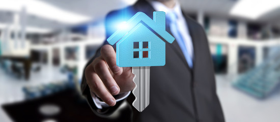 Businessman real estate