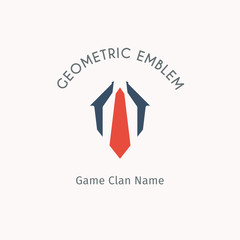 Vector geometric symbol