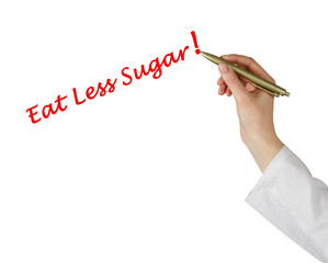 Eat less sugar