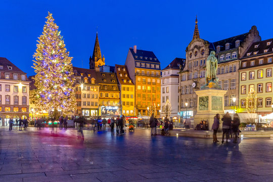 Strasboug December 2015 .Christmas decoration 