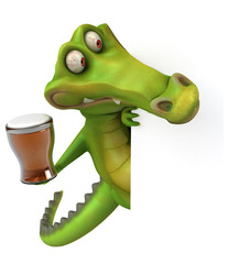 Fun crocodile