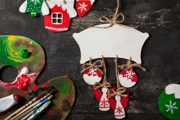 Handmade Christmas decorations