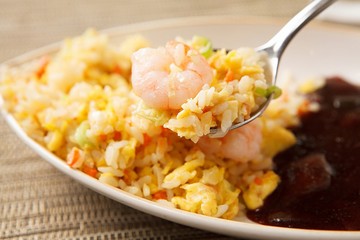 짜장 볶음밥, Jajjang bokkeumbap,  fried rice
