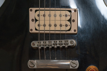 Close up of guitar
